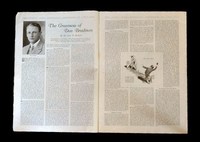 Sydney Mail - Sept 1932 to March 1933 (bodyline reports)