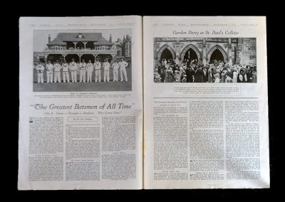 Sydney Mail - Sept 1932 to March 1933 (bodyline reports)
